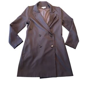 VETTA Convertible Double-Breasted Blazer Removable Sleeve Women XS EUC